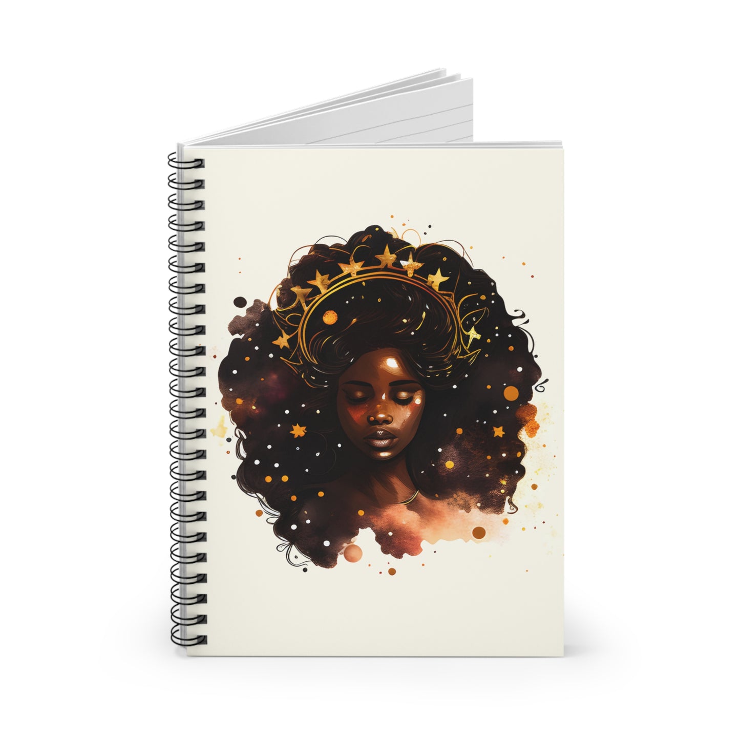 Star Queen - Spiral Notebook - Ruled Line