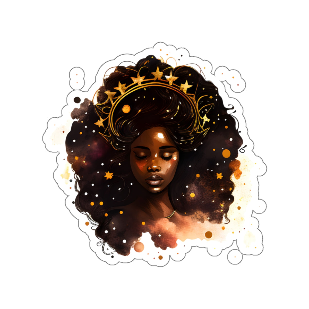 Star Queen - Kiss-Cut Stickers