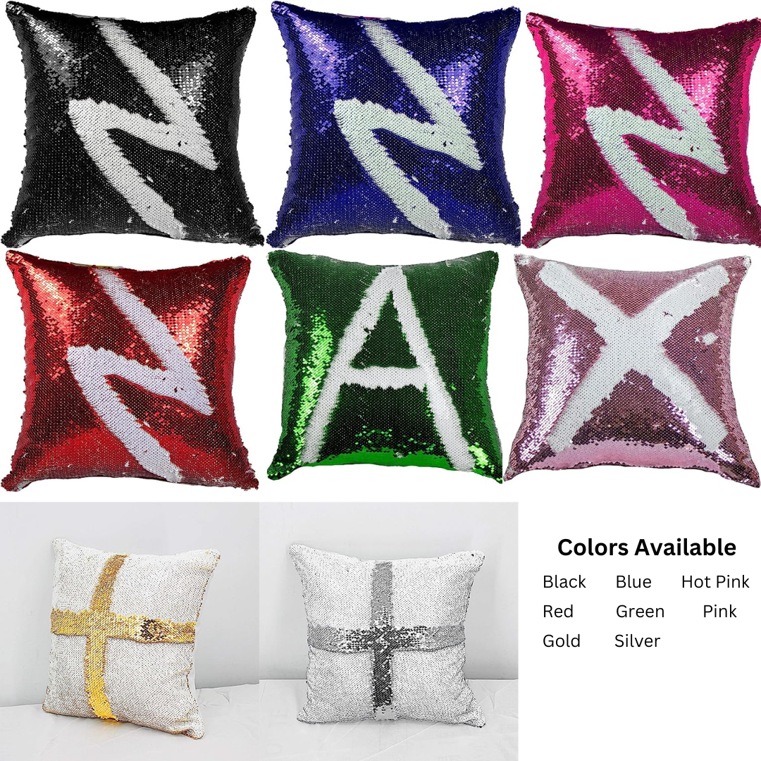 Queens for Love - Reversible Sequin Pillow Case