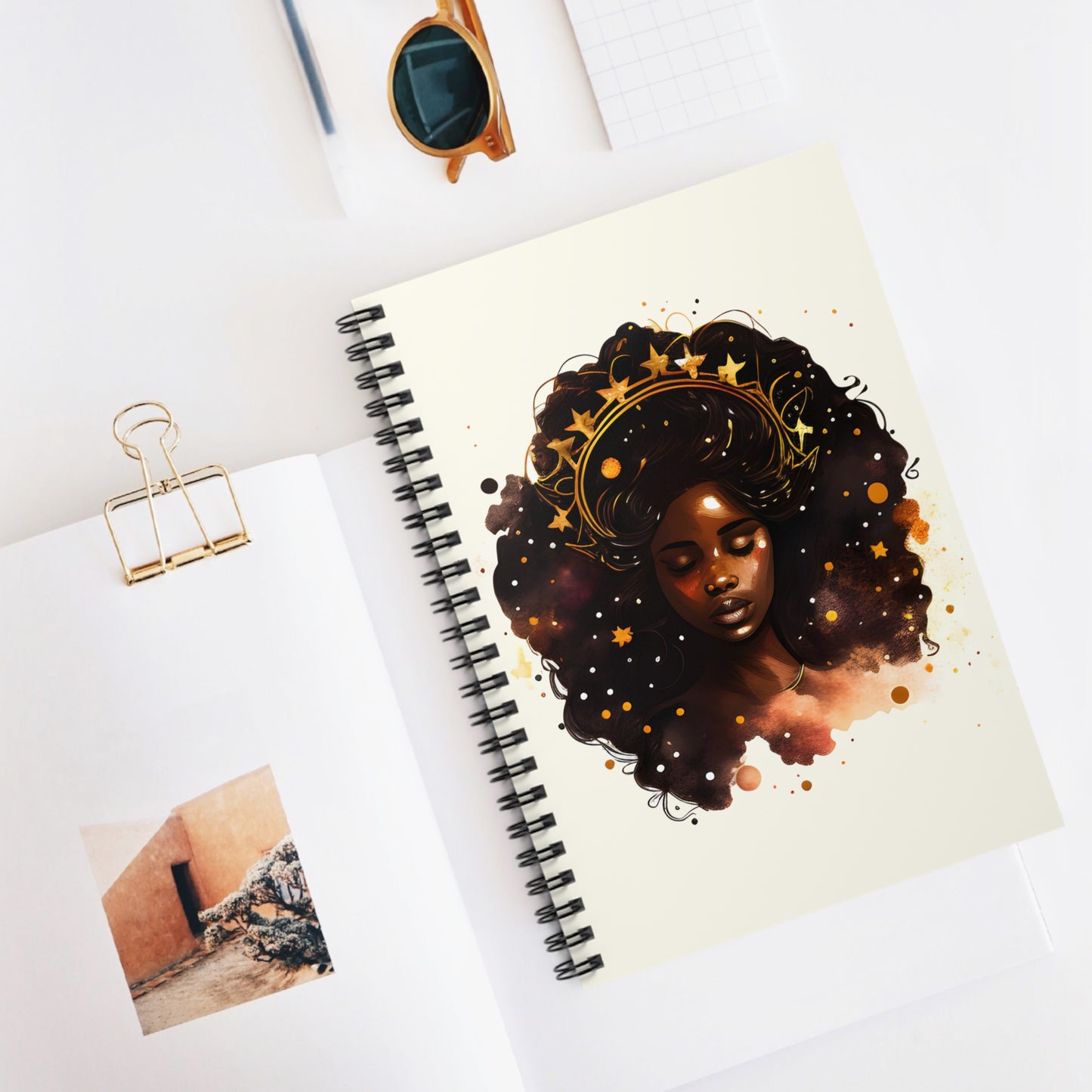 Star Queen - Spiral Notebook - Ruled Line