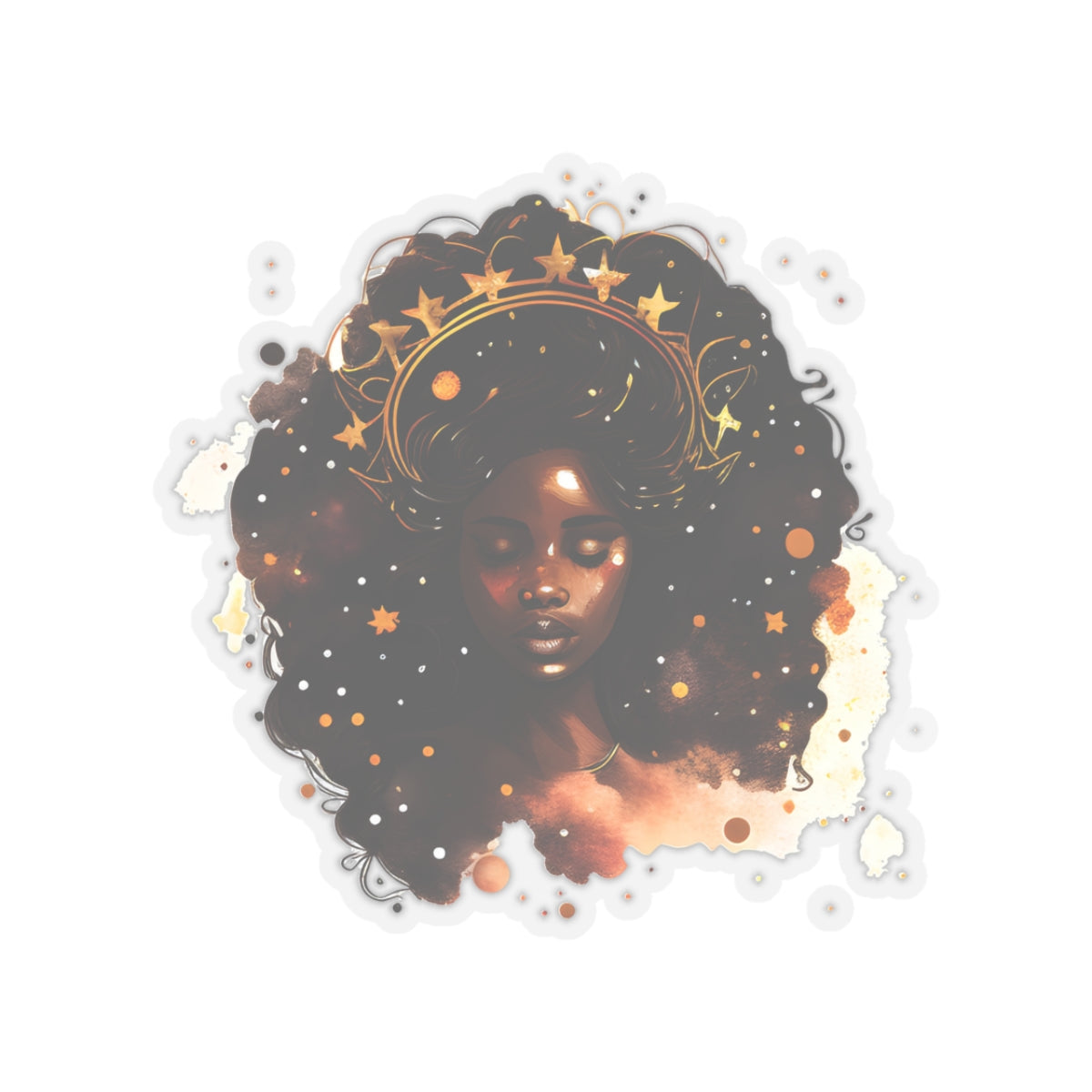 Star Queen - Kiss-Cut Stickers