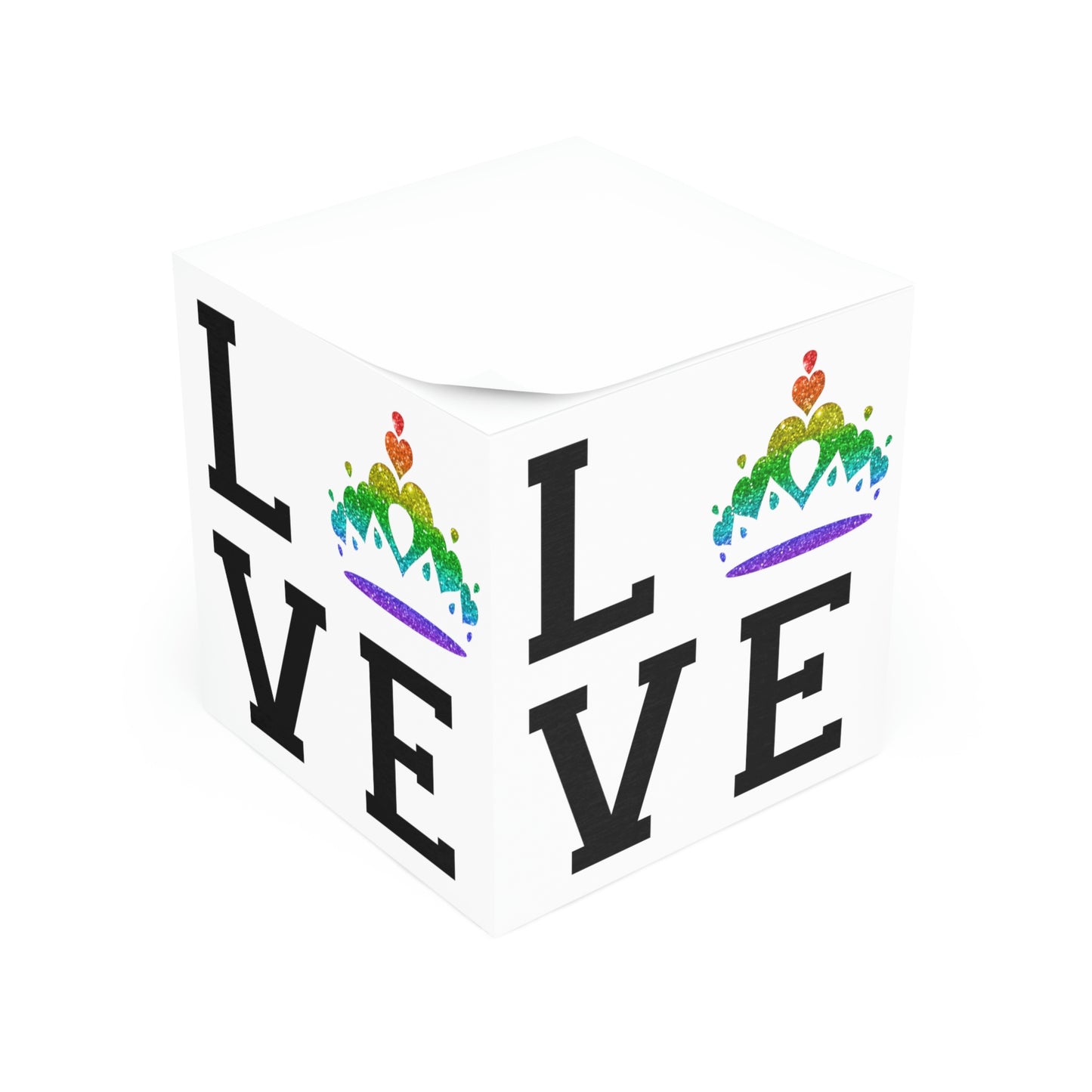 Queens for Love - Note Cube