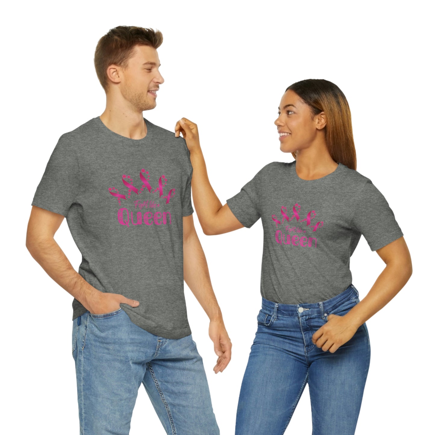 Fight Like a Queen - Unisex Jersey Short Sleeve Tee