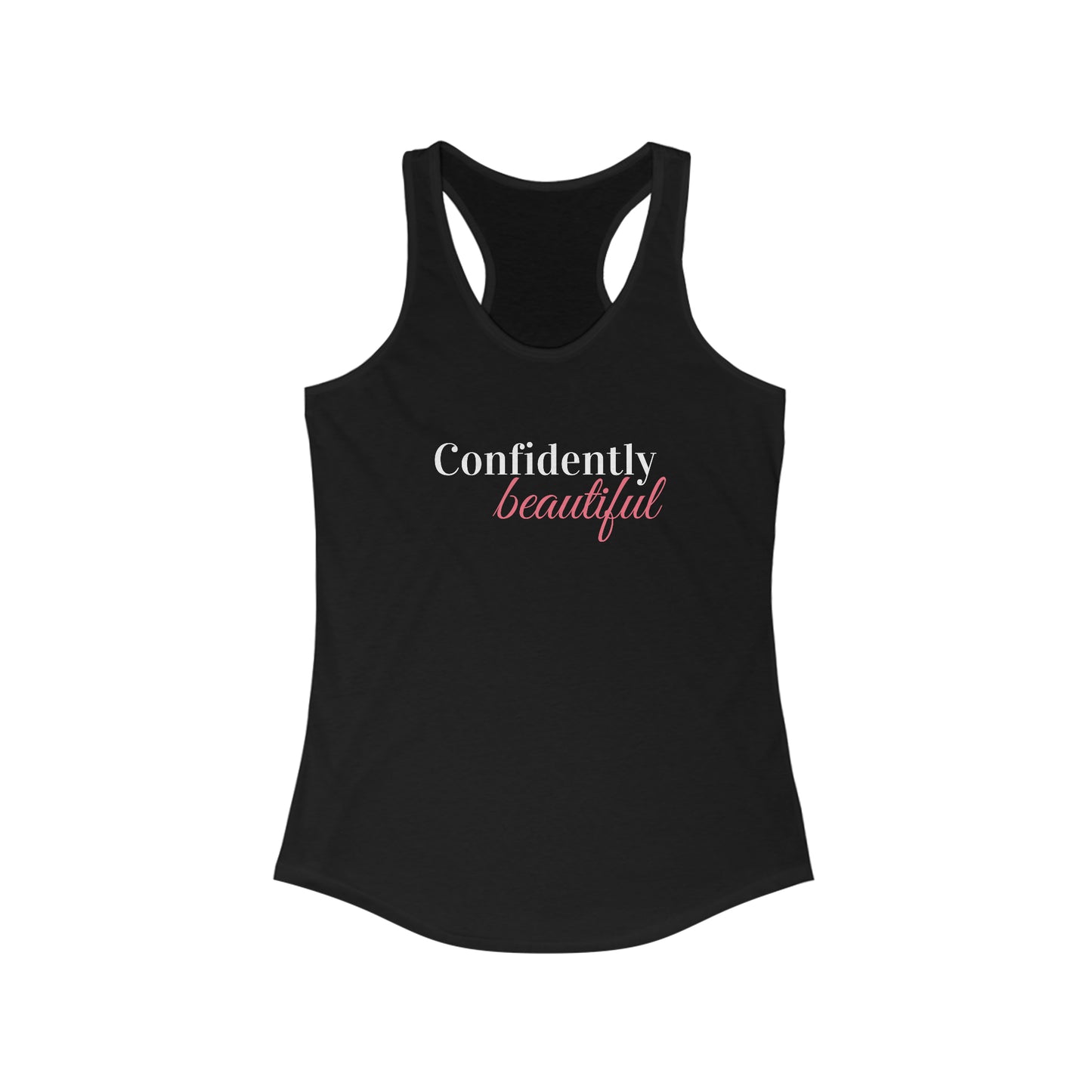 Confidently Beautiful - Women's Racerback Tank