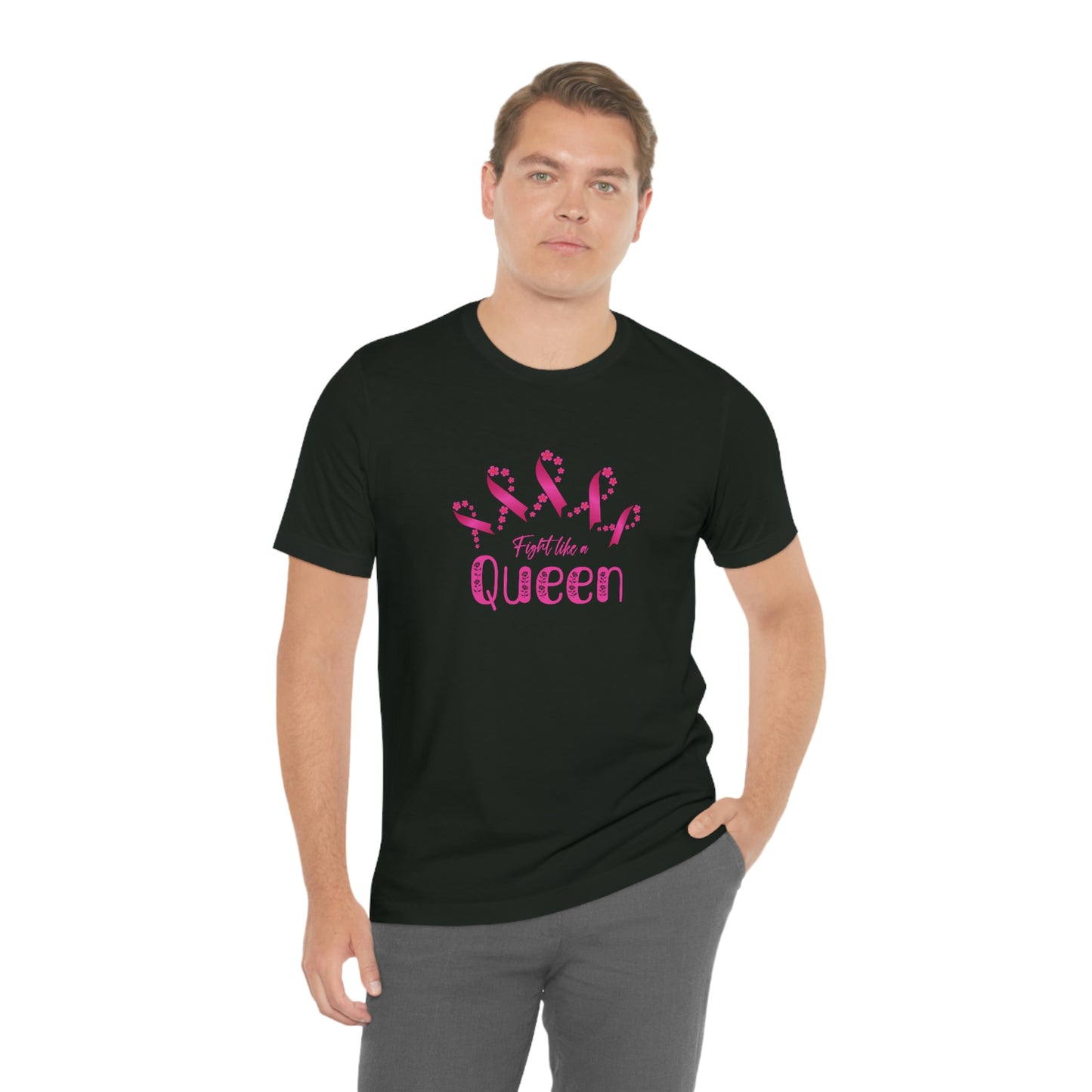 Fight Like a Queen - Unisex Jersey Short Sleeve Tee