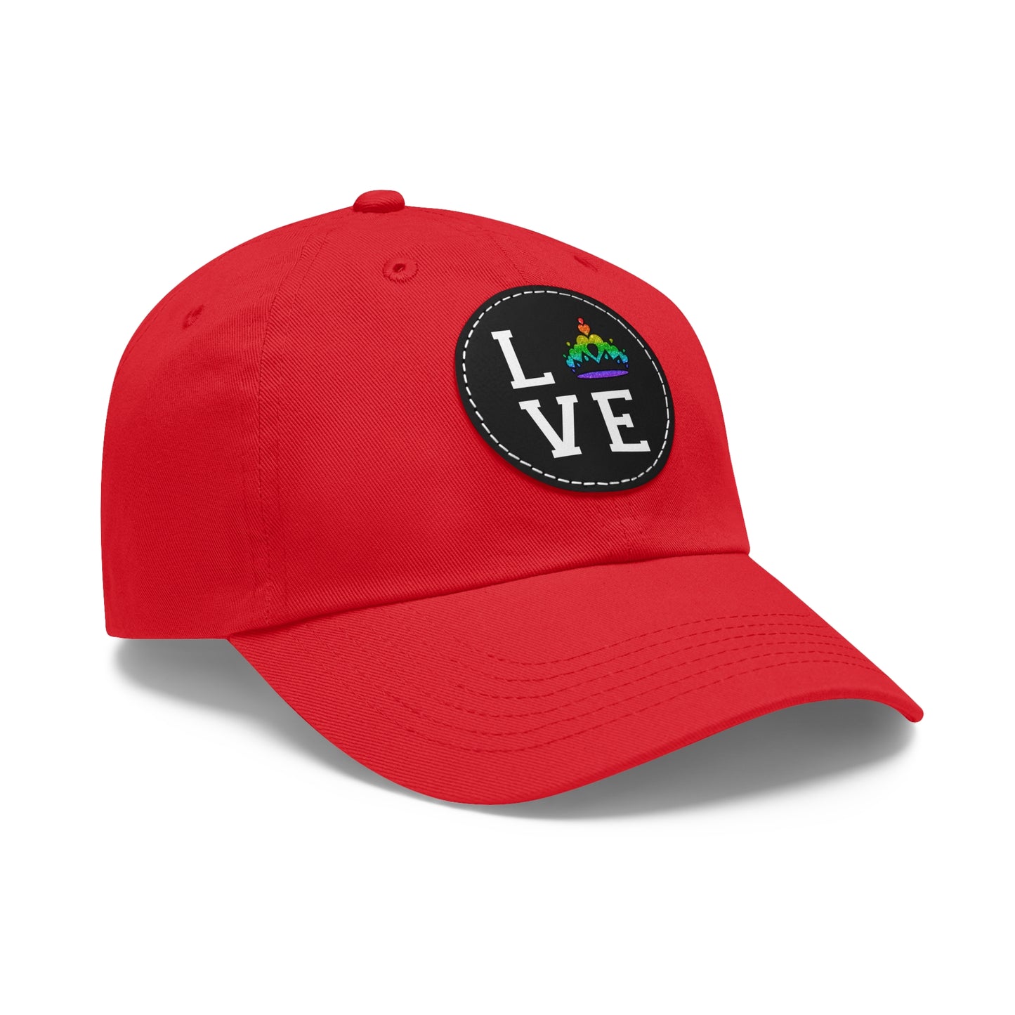 Queens for Love - Dad Hat with Leather Patch