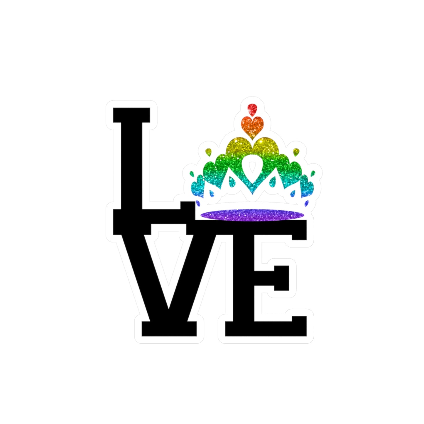 Queens for Love - Outdoor Vinyl Decals