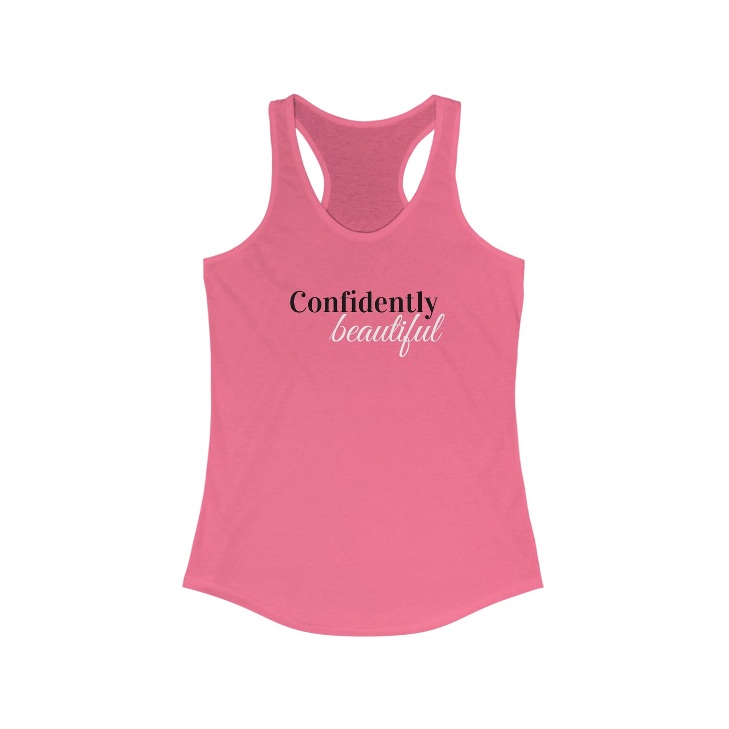 Confidently Beautiful - Women's Racerback Tank