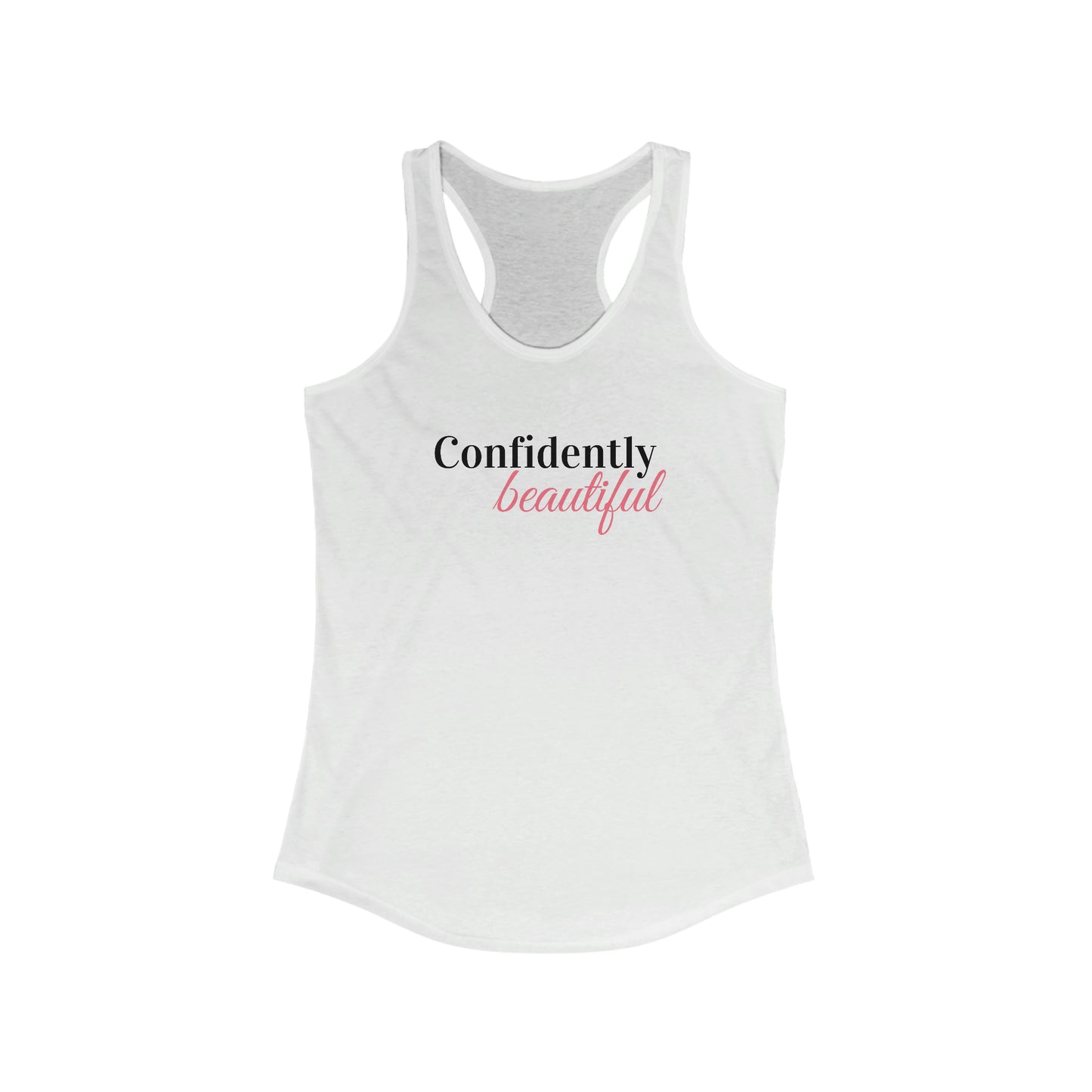 Confidently Beautiful - Women's Racerback Tank