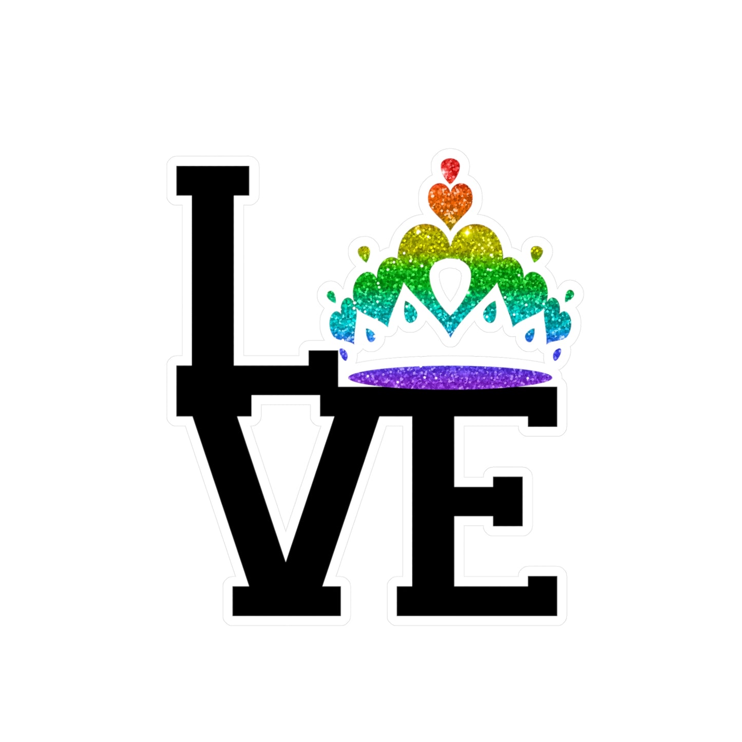 Queens for Love - Outdoor Vinyl Decals