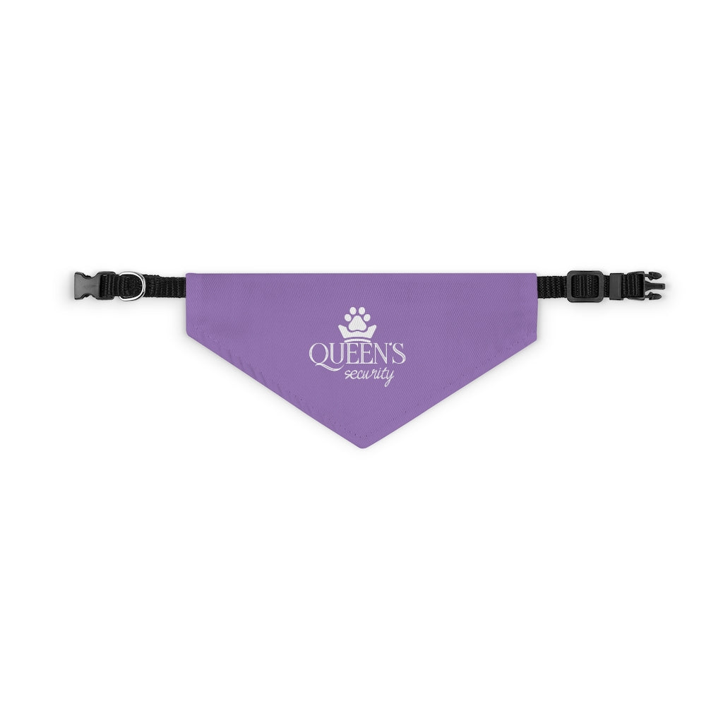 Queen's Security - Pet Bandana Collar