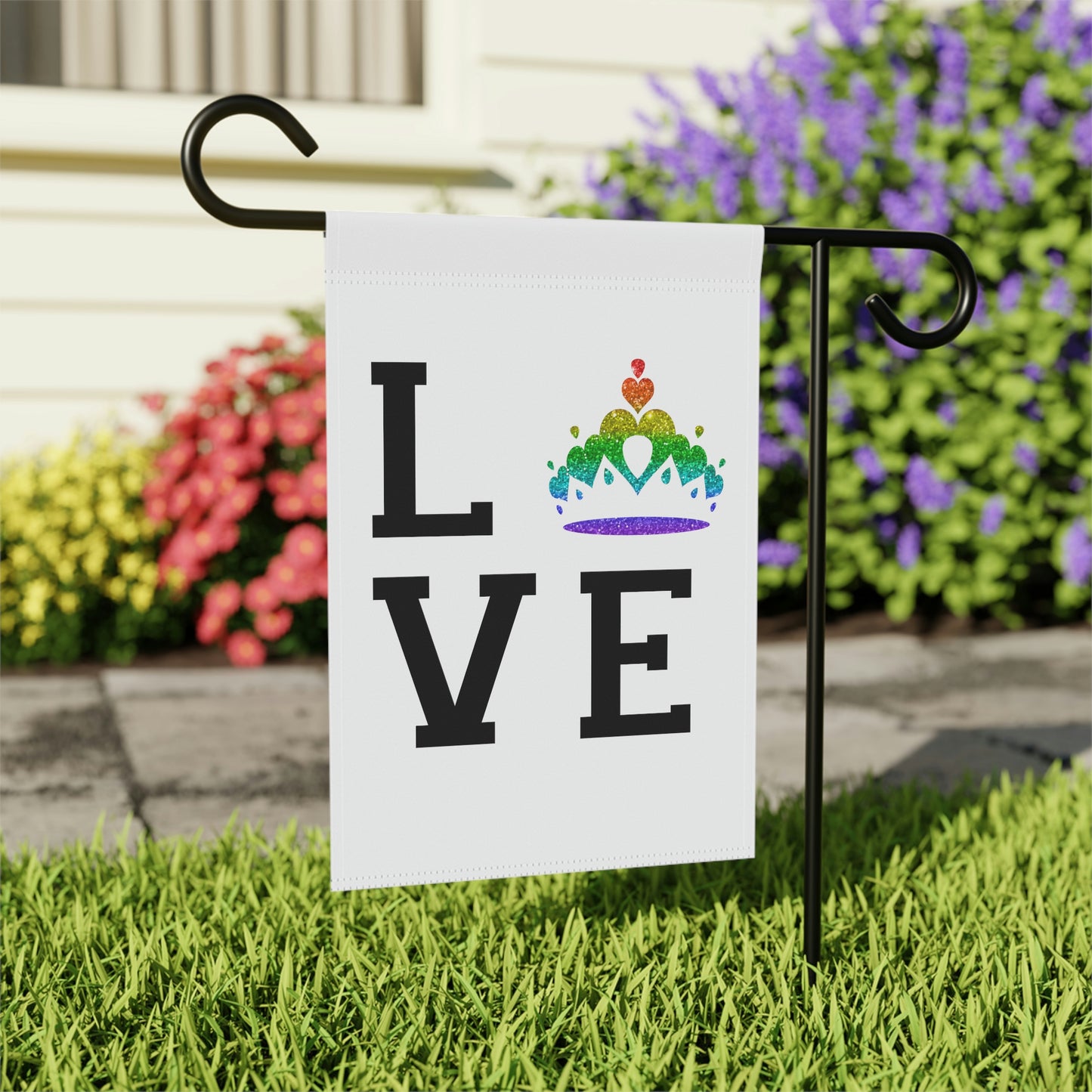 Queens for Love - Garden & House Flag