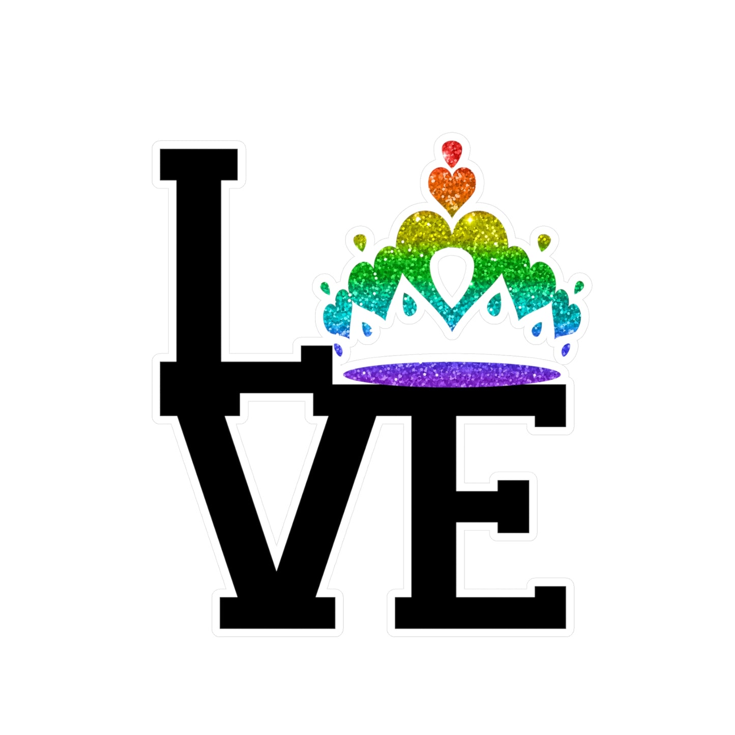 Queens for Love - Outdoor Vinyl Decals