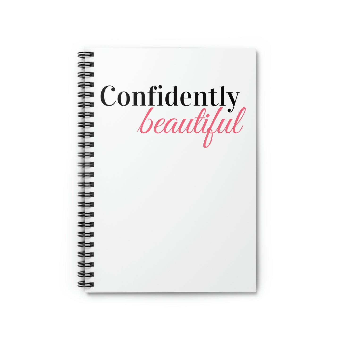 Confidently Beautiful Spiral Notebook