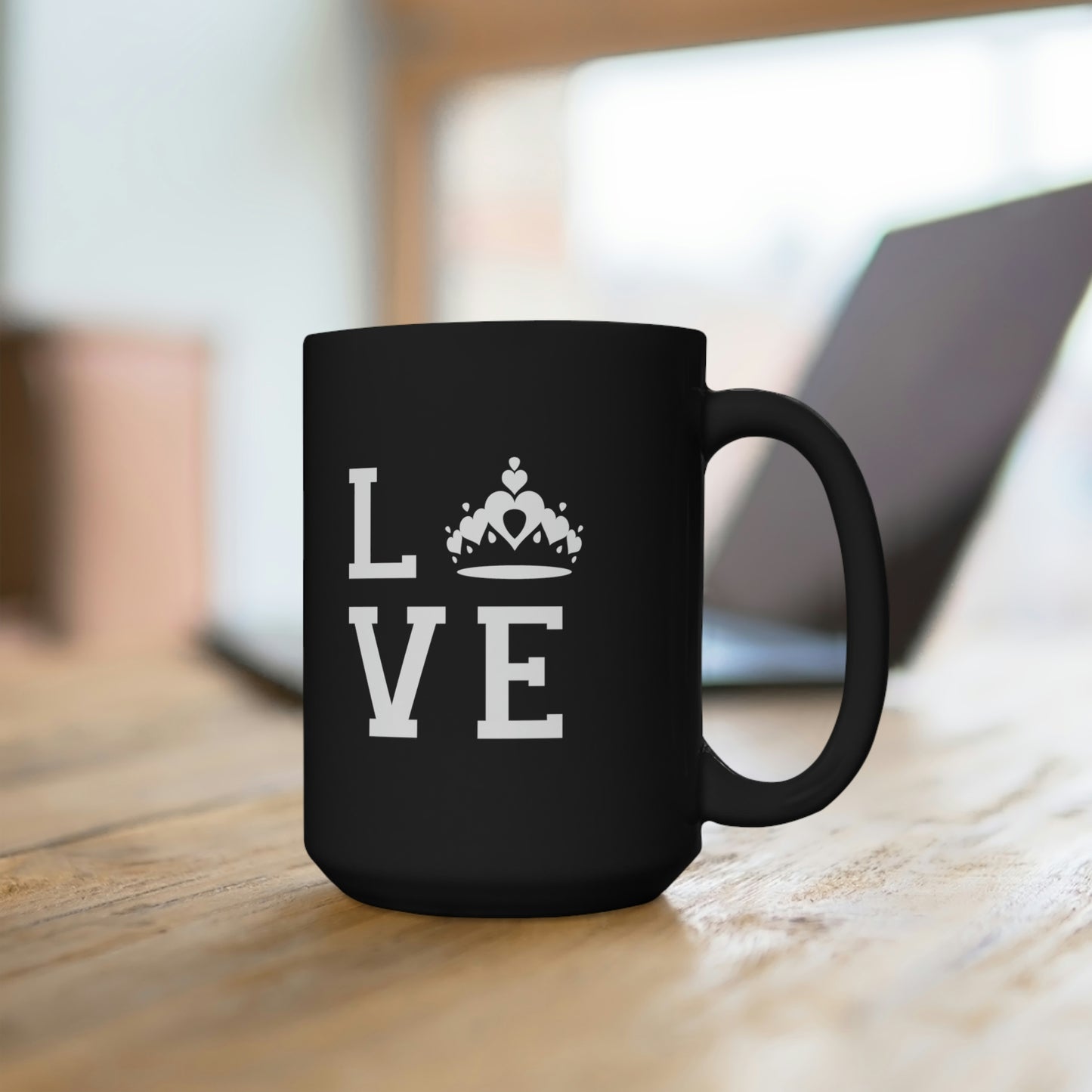 Pageant LOVE - Black Mug 15oz