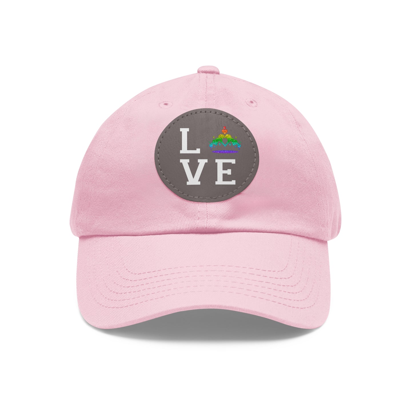 Queens for Love - Dad Hat with Leather Patch