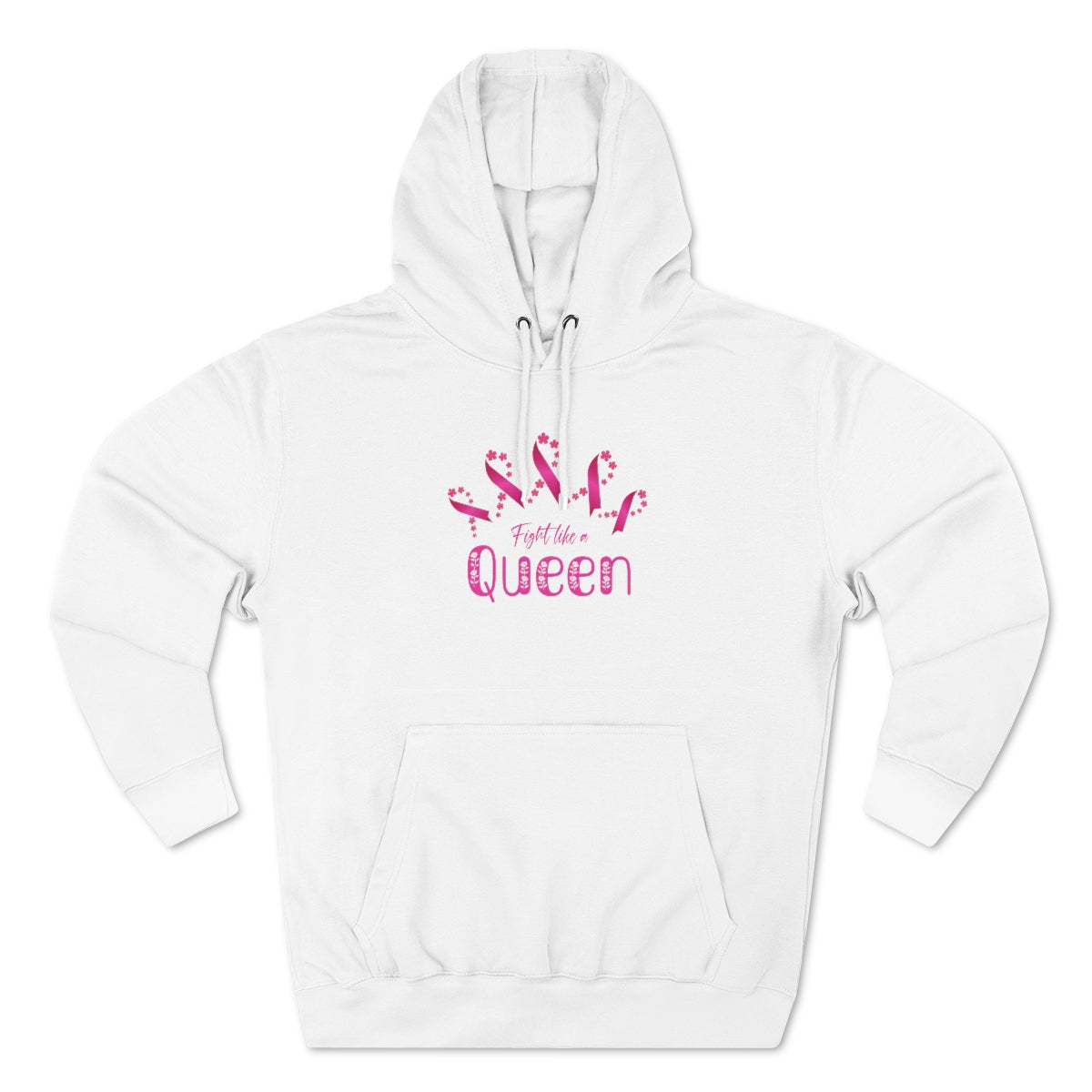 Fight Like a Queen - Unisex Premium Pullover Hoodie