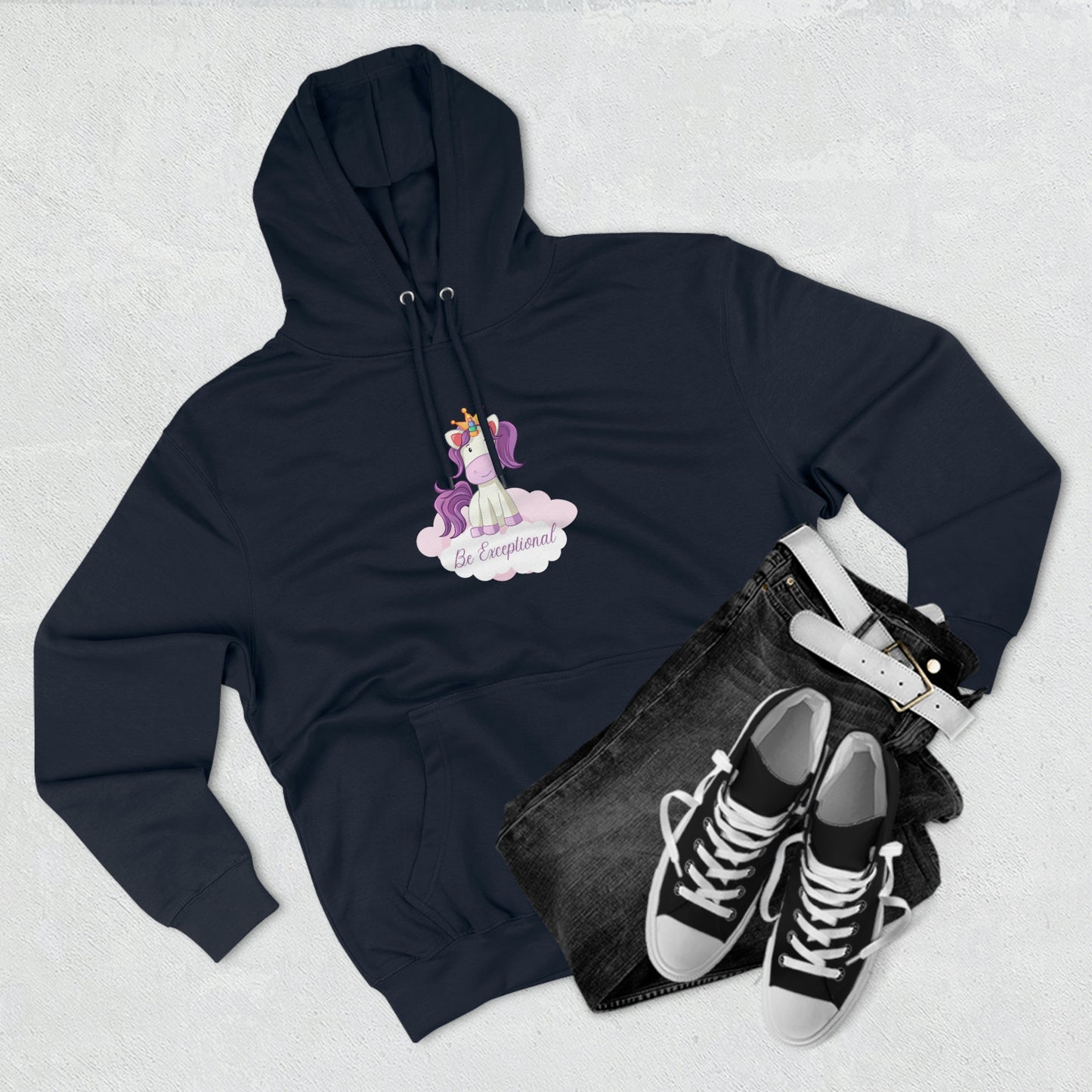 Be Exceptional - Premium Pullover Hoodie