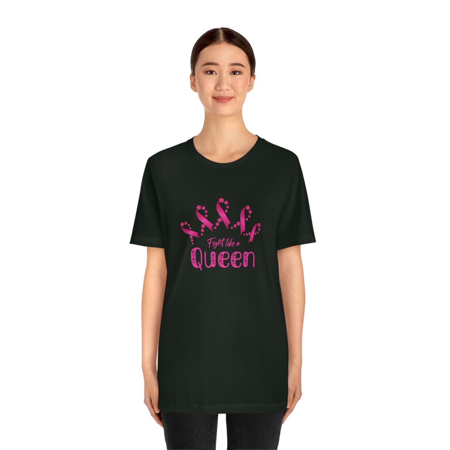 Fight Like a Queen - Unisex Jersey Short Sleeve Tee