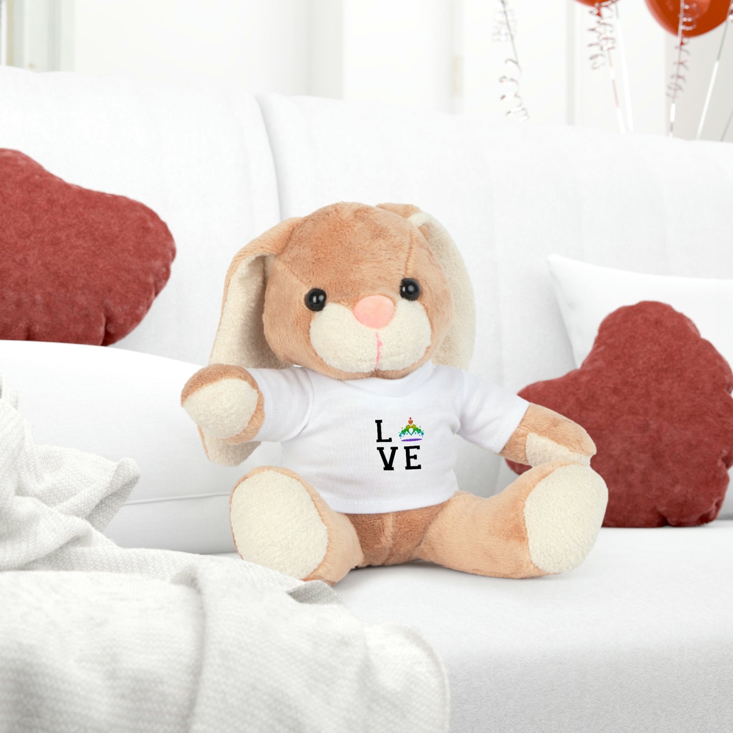 Queens for Love - Plush Toy with T-Shirt