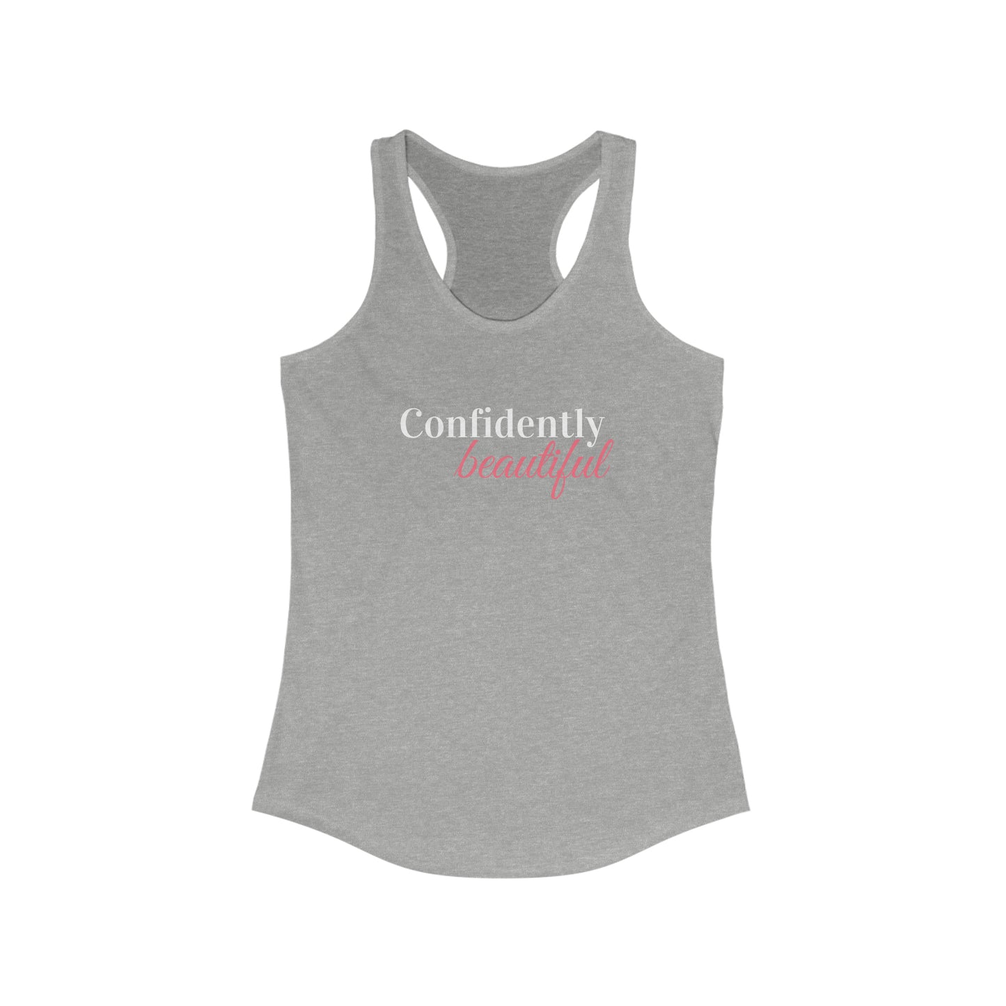 Confidently Beautiful - Women's Racerback Tank