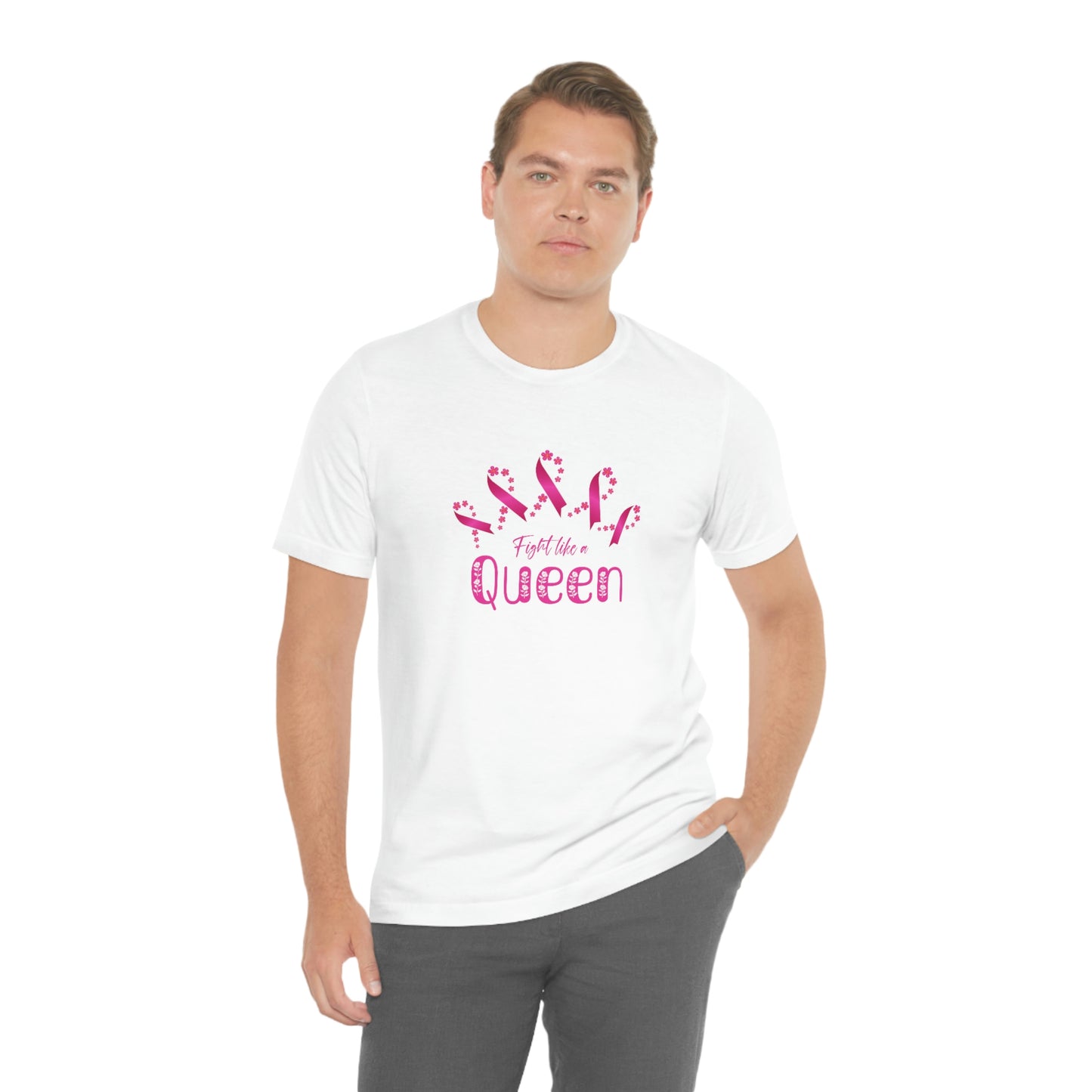 Fight Like a Queen - Unisex Jersey Short Sleeve Tee