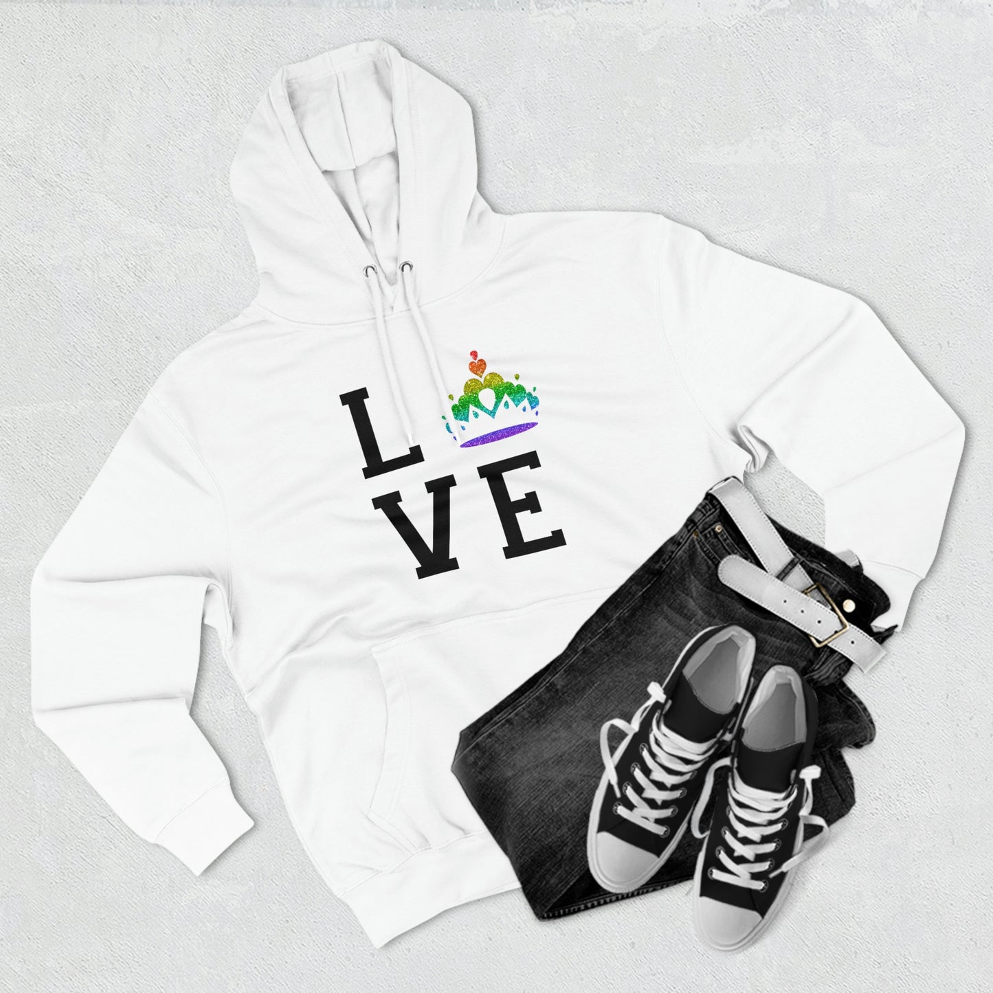Queens for Love - Unisex Pullover Hoodie