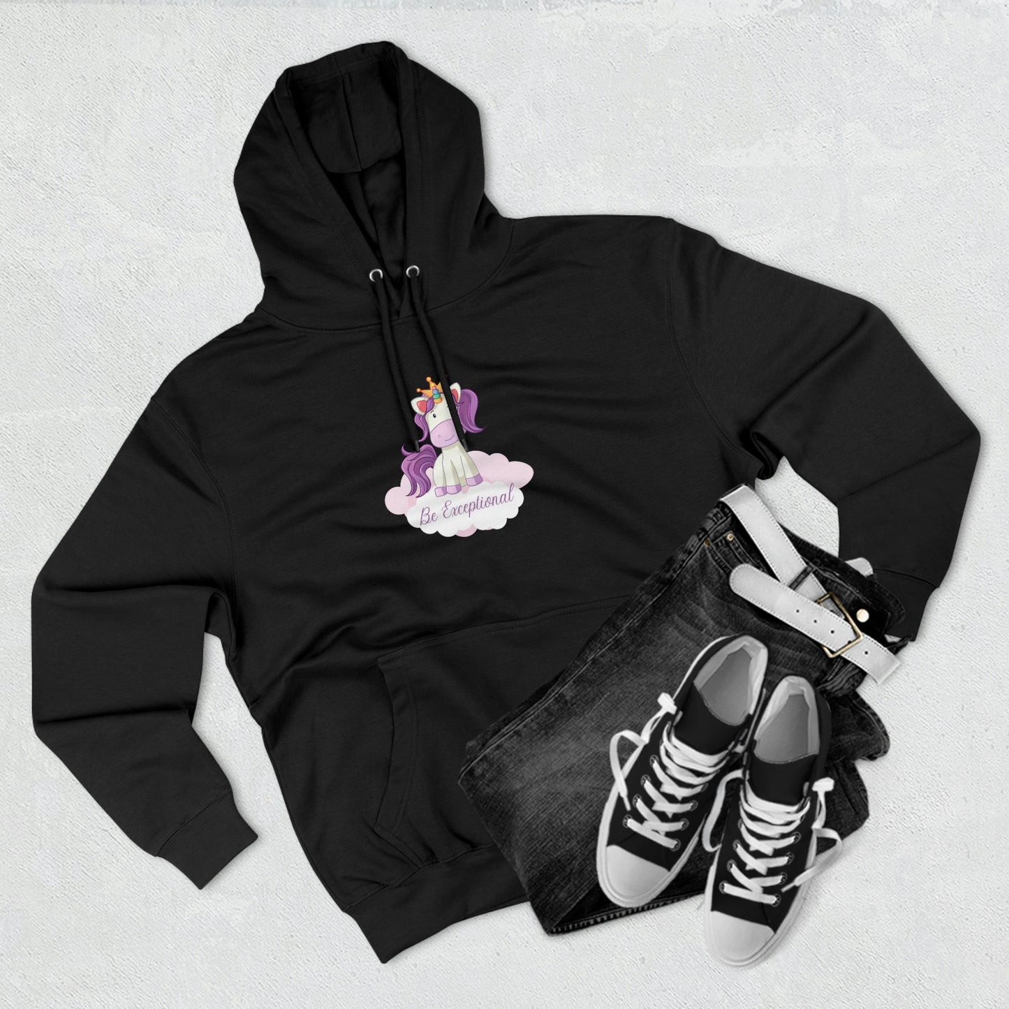 Be Exceptional - Premium Pullover Hoodie