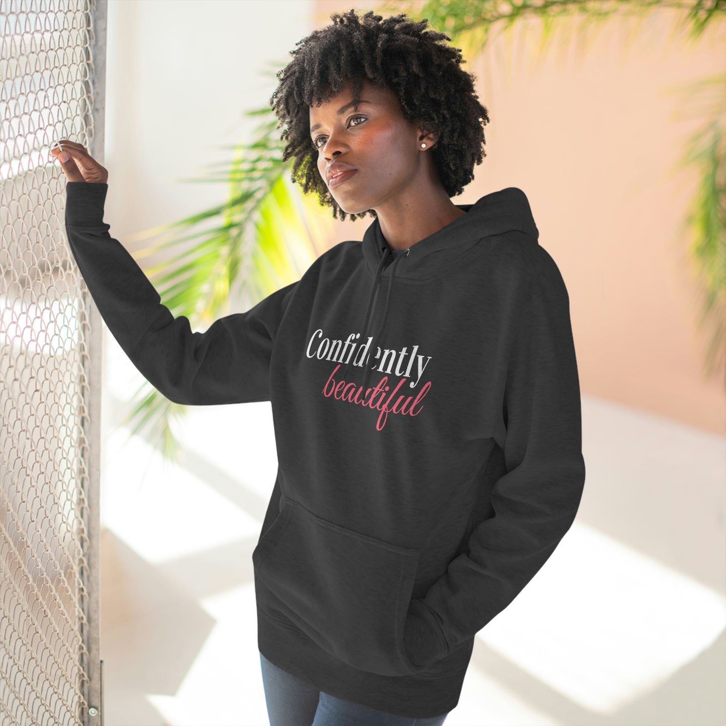 Confidently Beautiful - Premium Pullover Hoodie