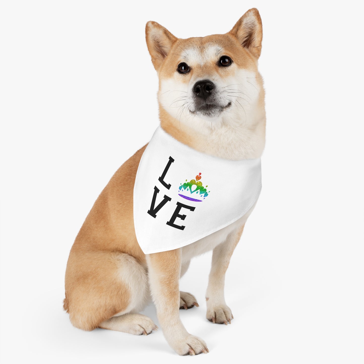 Queens for Love - Pet Bandana Collar