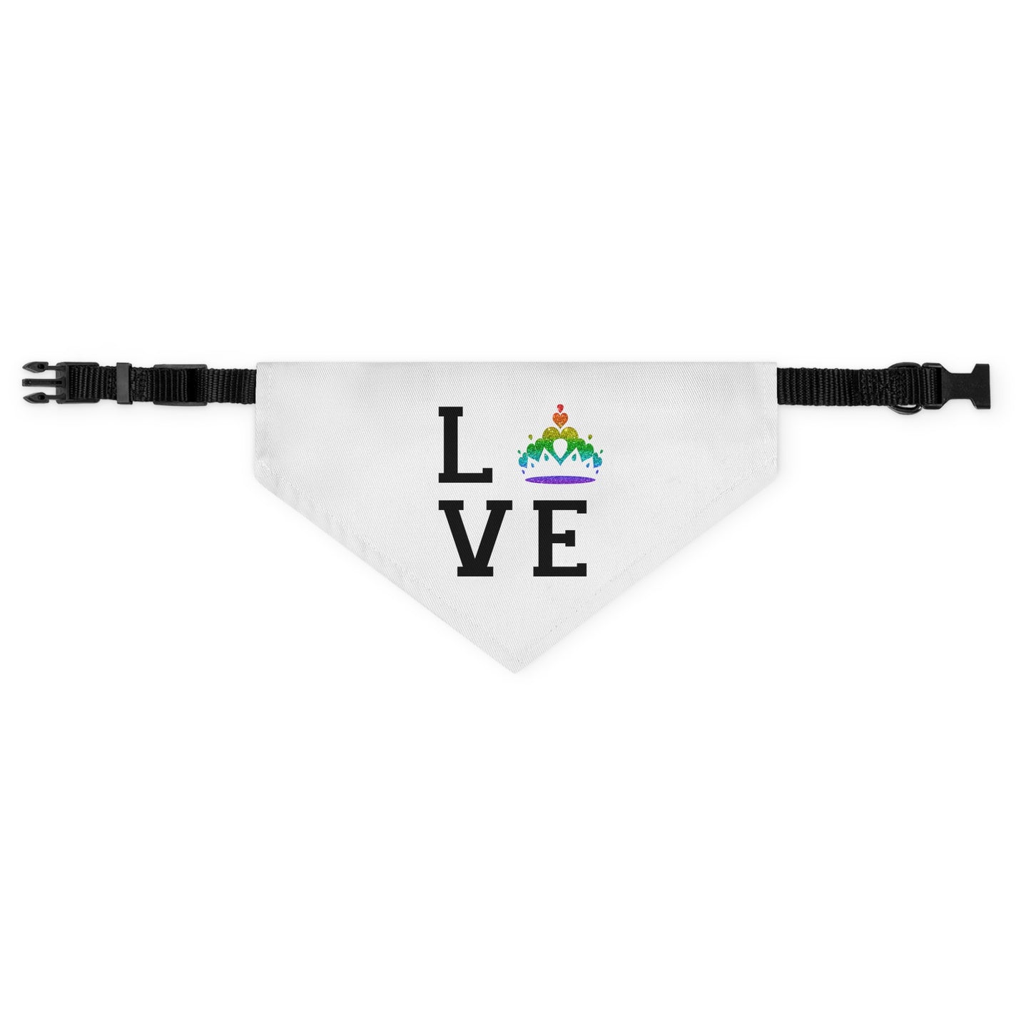 Queens for Love - Pet Bandana Collar
