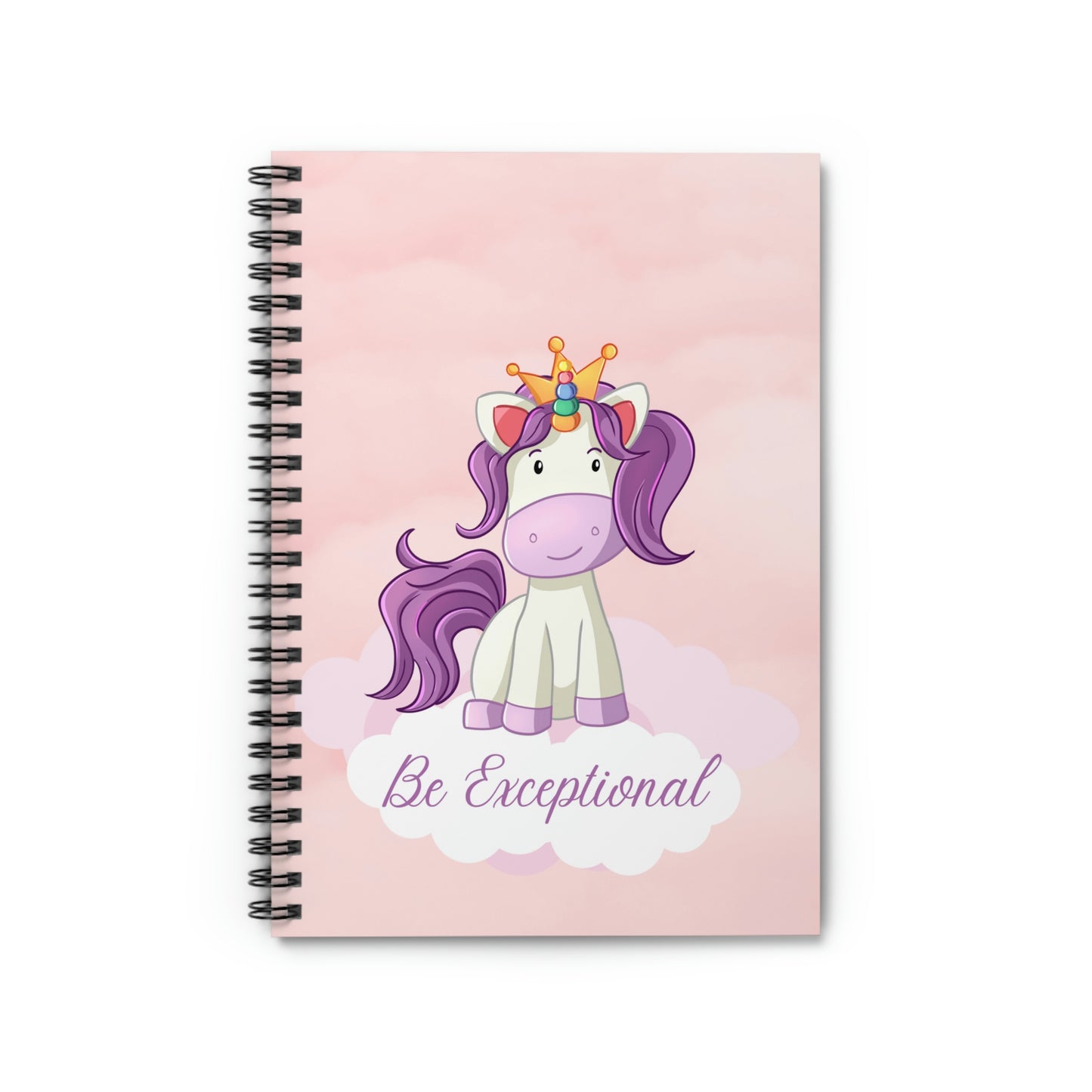 Be Exceptional - Spiral Notebook - Ruled Line