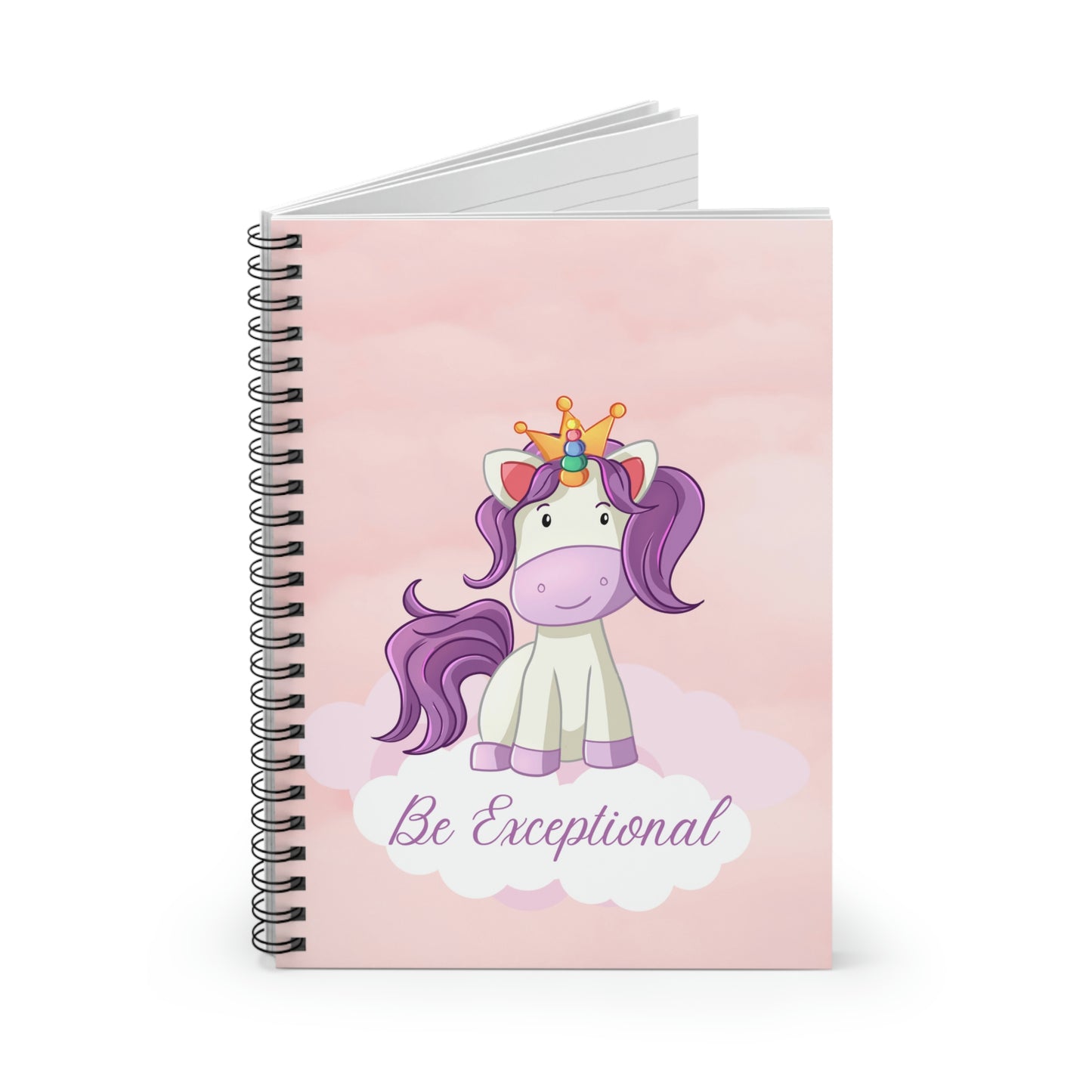 Be Exceptional - Spiral Notebook - Ruled Line