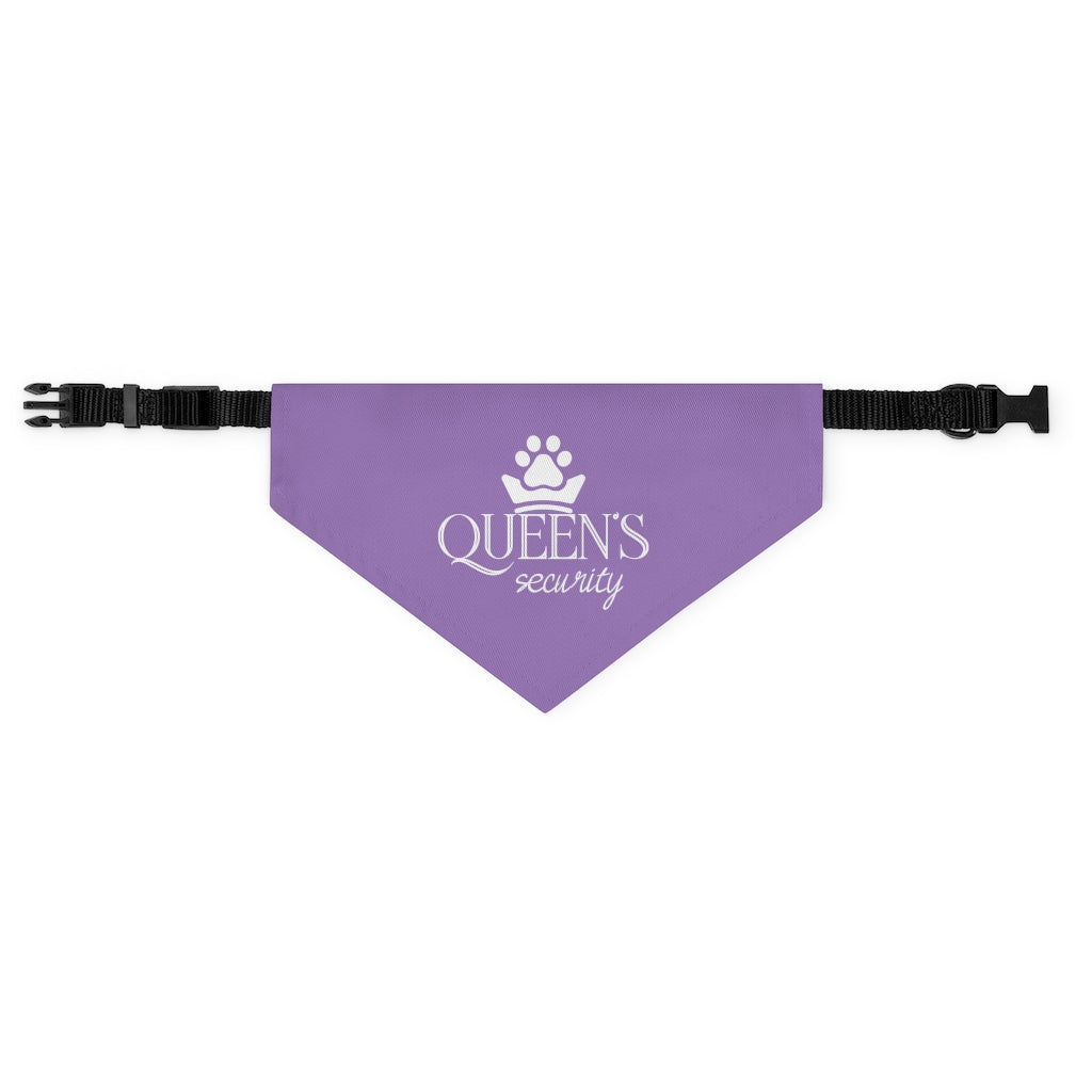 Queen's Security - Pet Bandana Collar
