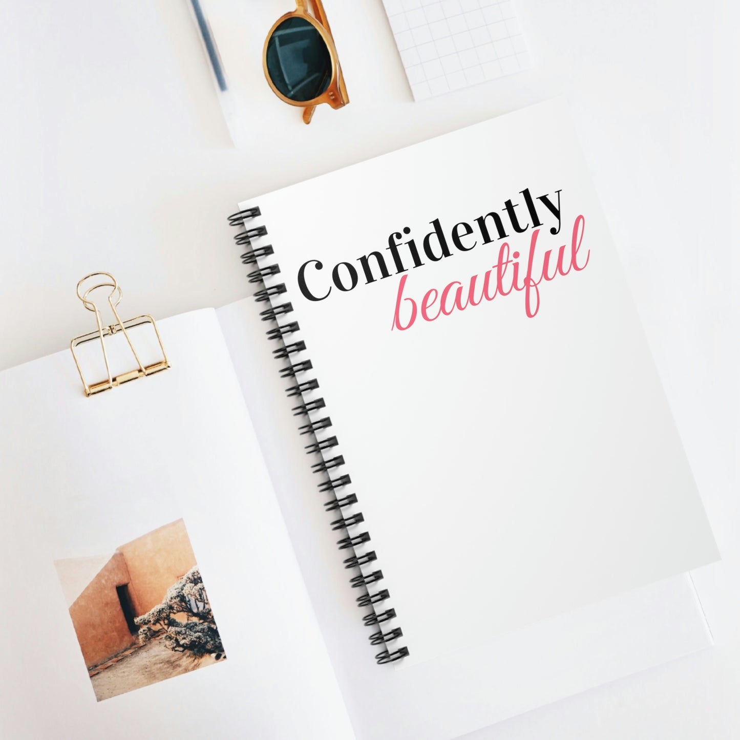 Confidently Beautiful Spiral Notebook