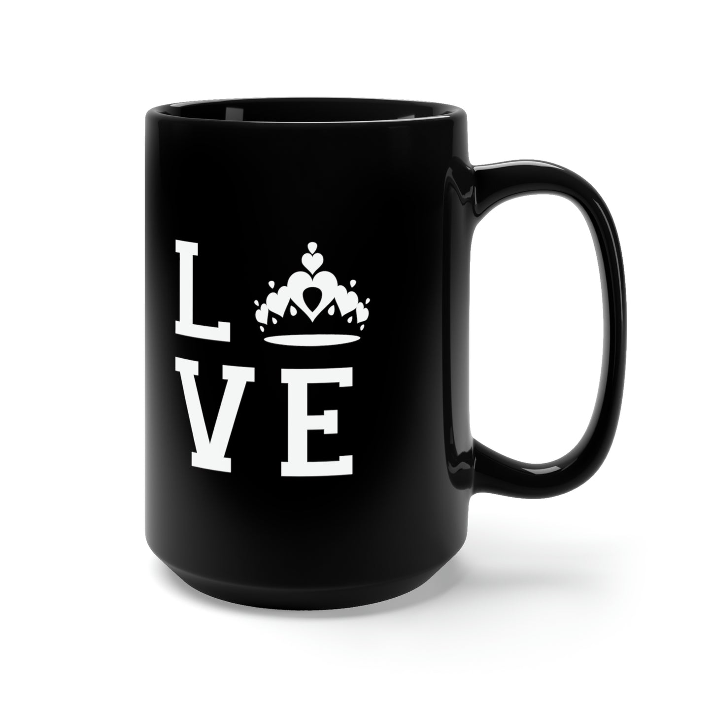 Pageant LOVE - Black Mug 15oz