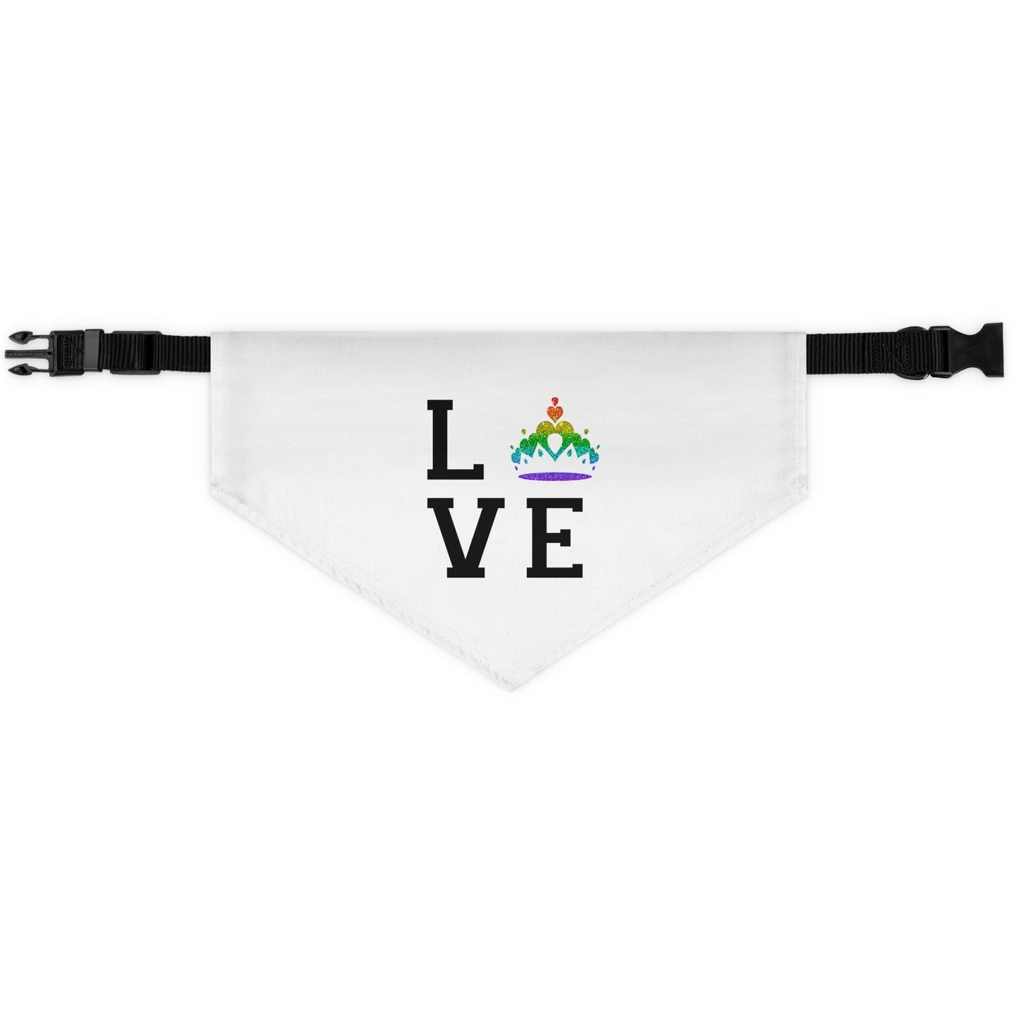 Queens for Love - Pet Bandana Collar