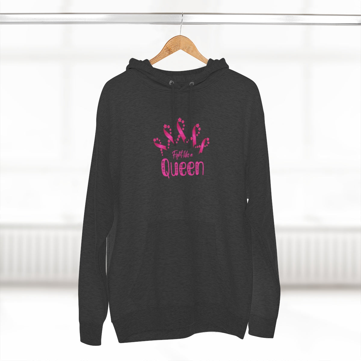 Fight Like a Queen - Unisex Premium Pullover Hoodie