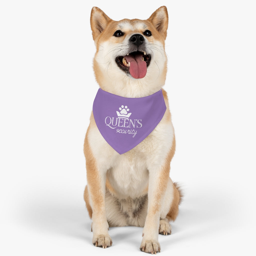 Queen's Security - Pet Bandana Collar