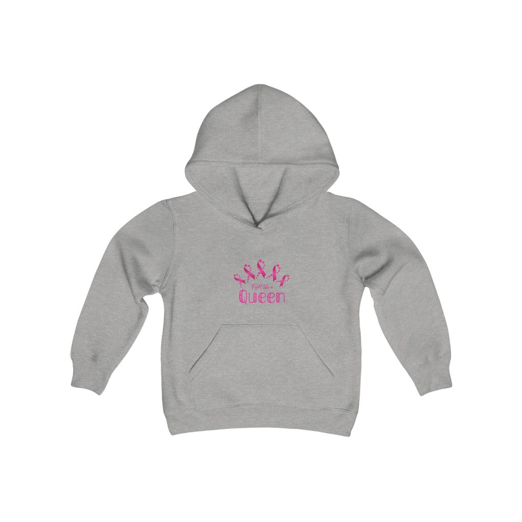 Fight Like a Queen - Youth Hoodie