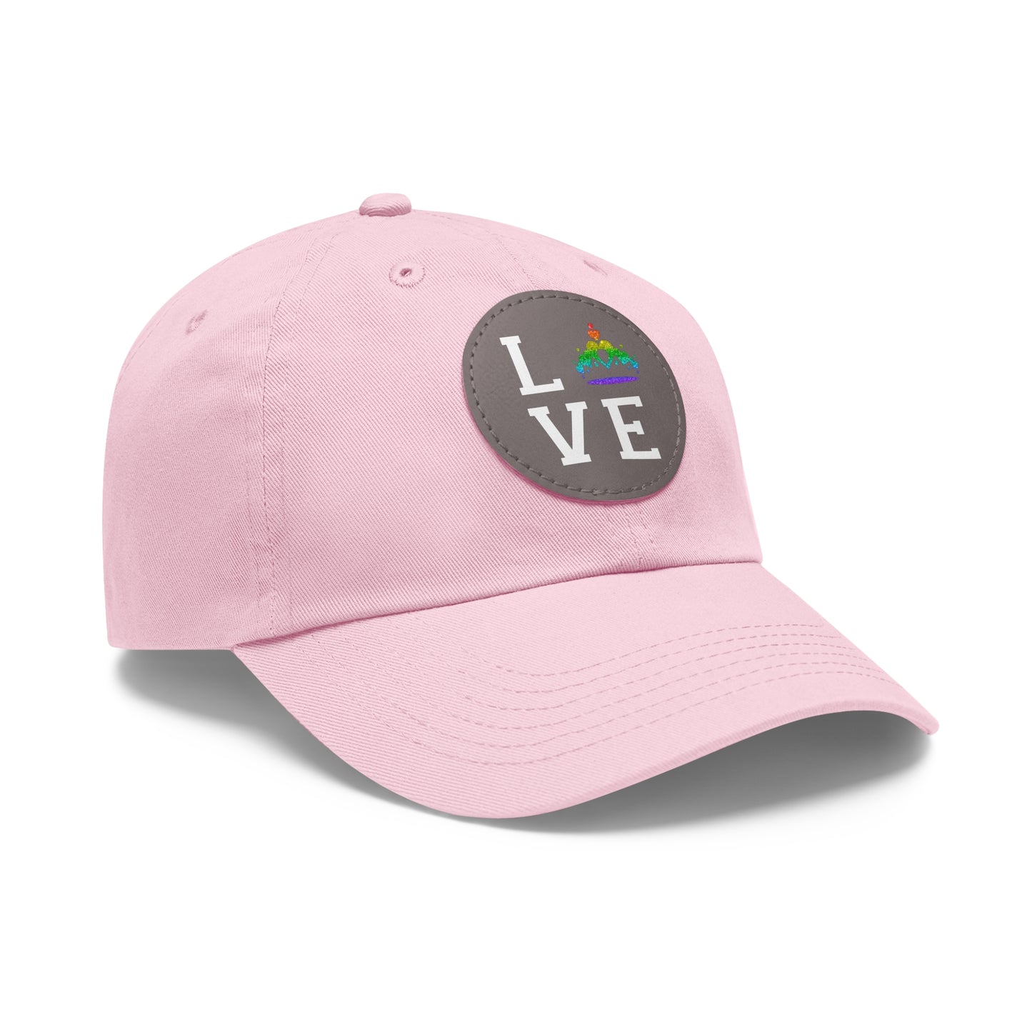 Queens for Love - Dad Hat with Leather Patch