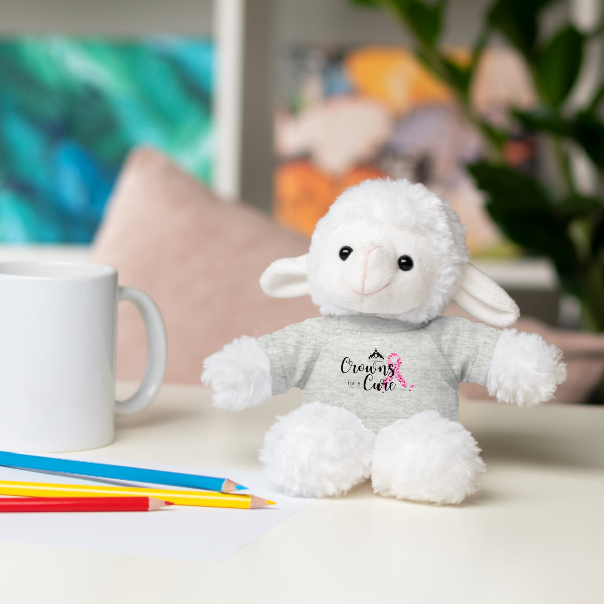 Crowns for a Cure - Breast Cancer Support Stuffed Animals
