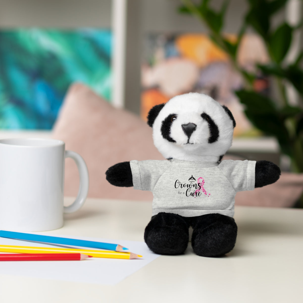 Crowns for a Cure - Breast Cancer Support Stuffed Animals