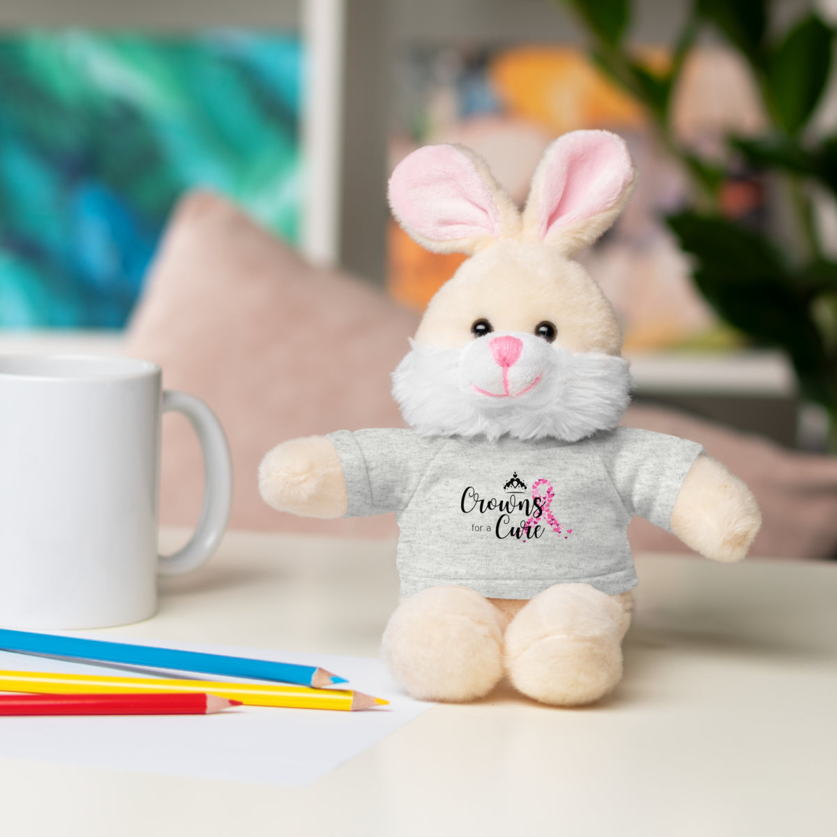 Crowns for a Cure - Breast Cancer Support Stuffed Animals