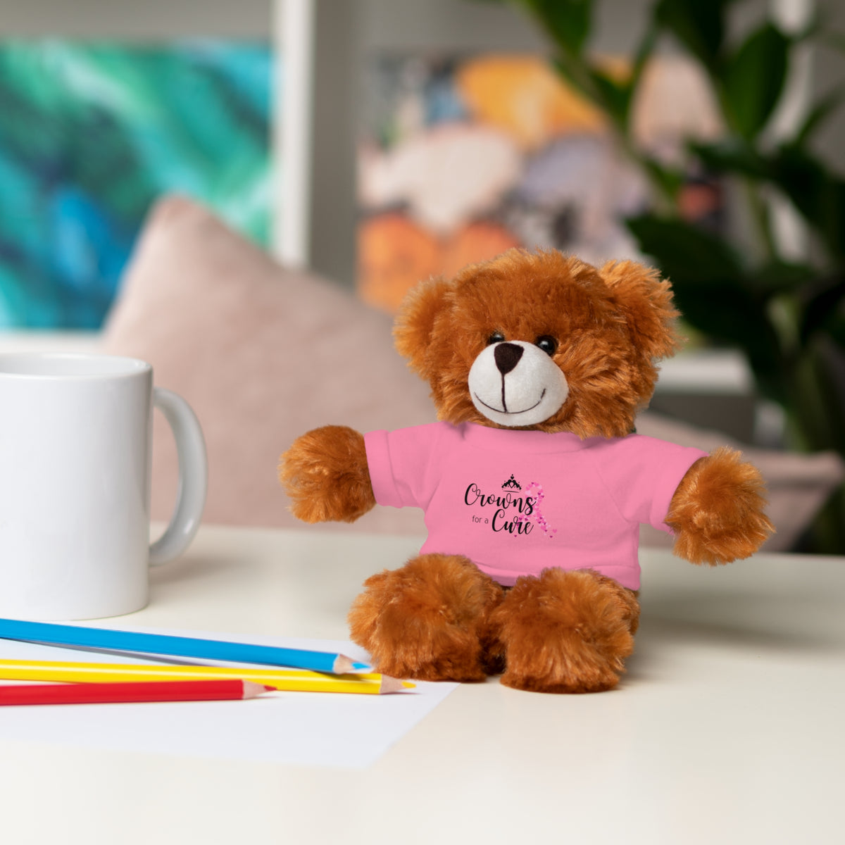 Crowns for a Cure - Breast Cancer Support Stuffed Animals