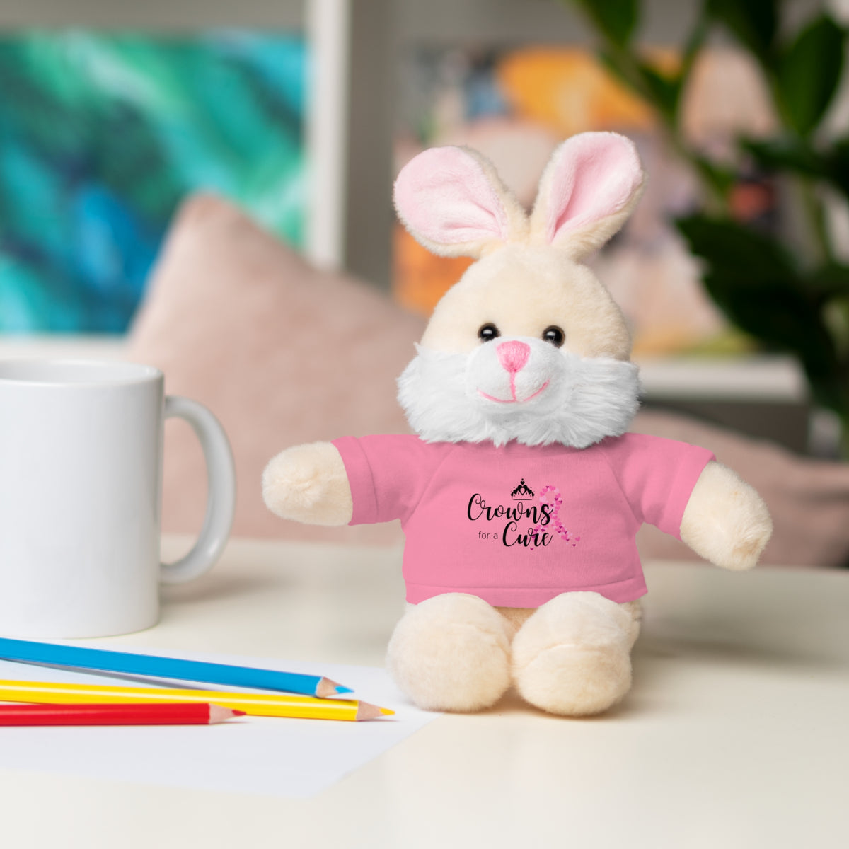 Crowns for a Cure - Breast Cancer Support Stuffed Animals