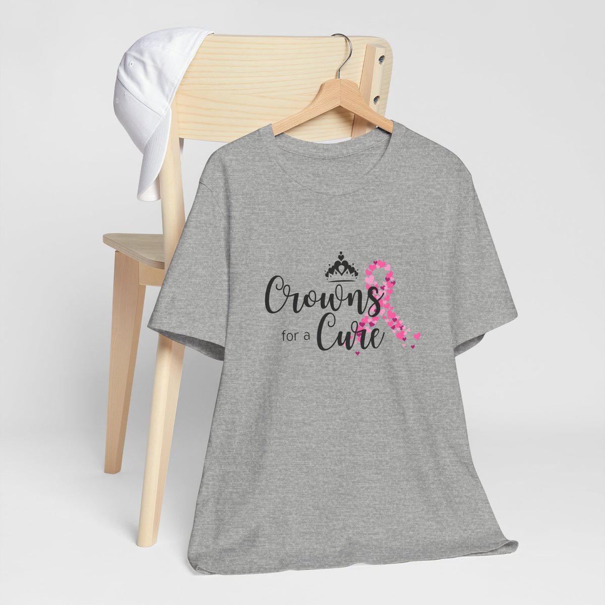 Crowns for a Cure - Breast Cancer Support Tee