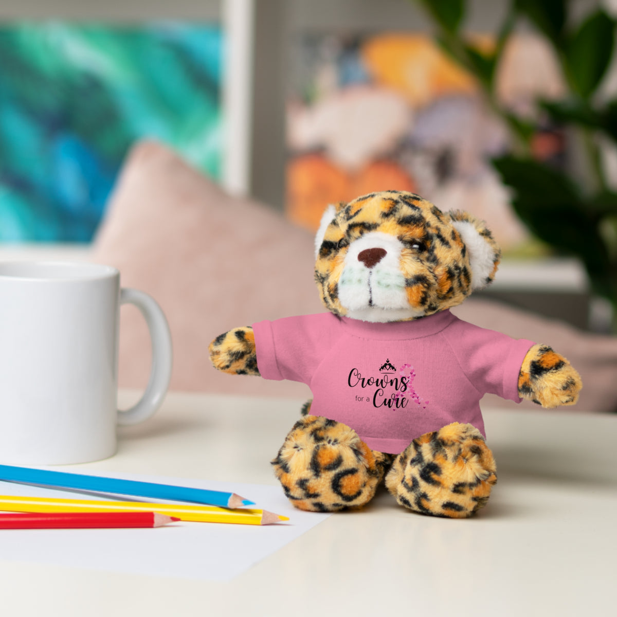 Crowns for a Cure - Breast Cancer Support Stuffed Animals