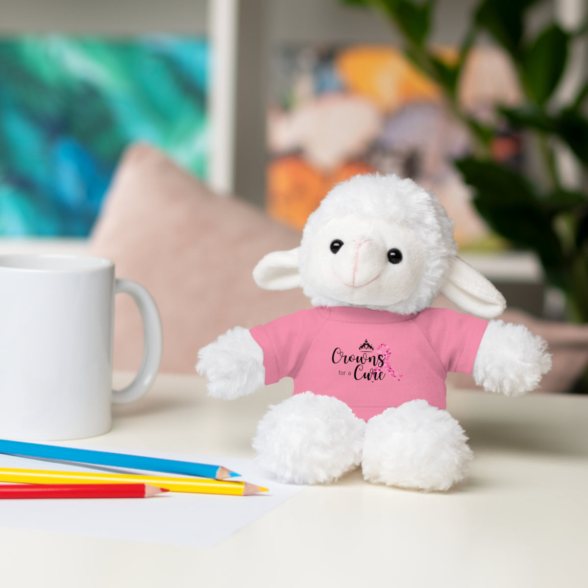 Crowns for a Cure - Breast Cancer Support Stuffed Animals