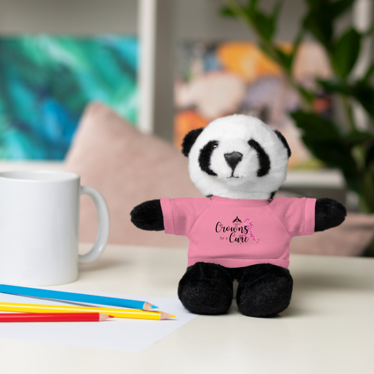 Crowns for a Cure - Breast Cancer Support Stuffed Animals